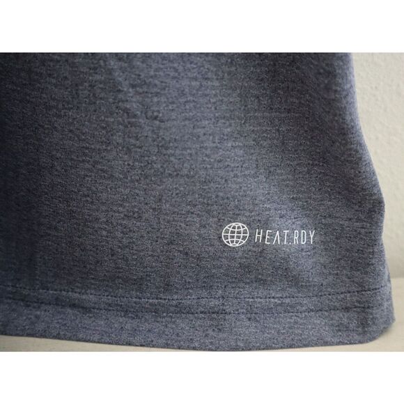 Adidas HS3315 Men's Sz 2XL Shadow Navy HEAT RDY S/S Freelift Tennis Polo Shirt - Picture 6 of 7